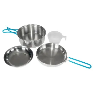 1 PERSON COOK SET STAINLESS STEEL