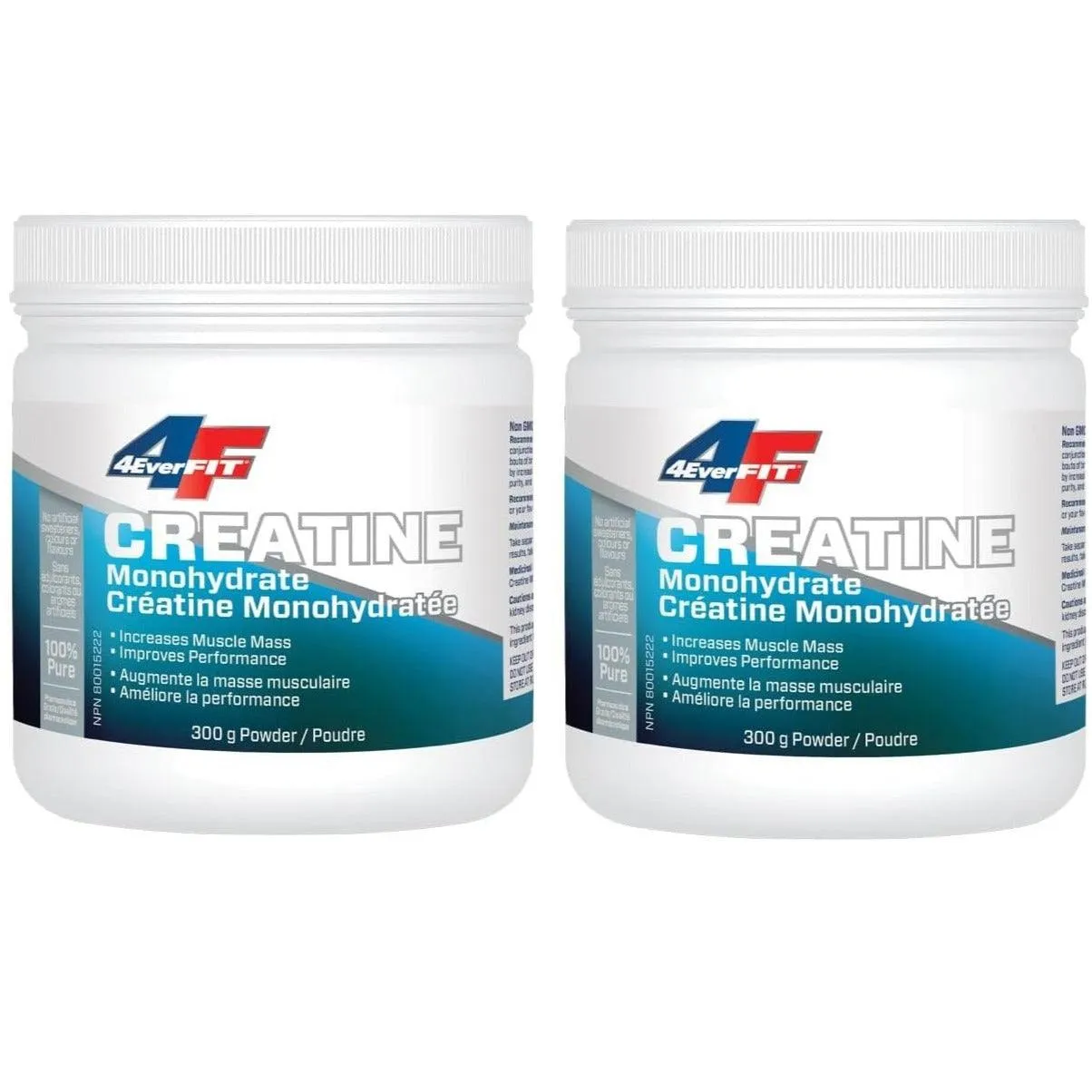 4Ever Fit Creatine Monohydrate 600g(300g 300g) combo pack