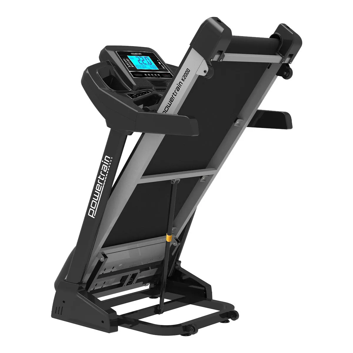 Auto-Incline Foldable Treadmill w/ Fan, 12 Programs - Powertrain