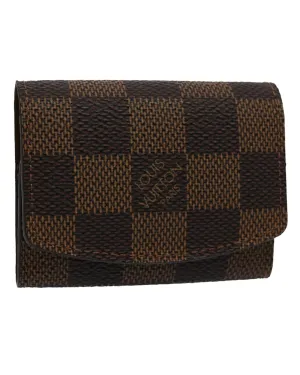 Damier Ebene Canvas Cuff Case