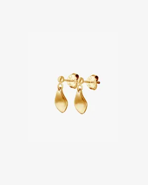 Gaias Grace drop studs gold