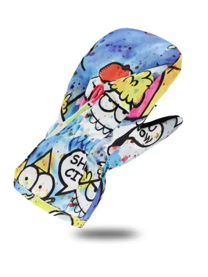 Kid's Cartoon Waterproof Winter Ski Gloves