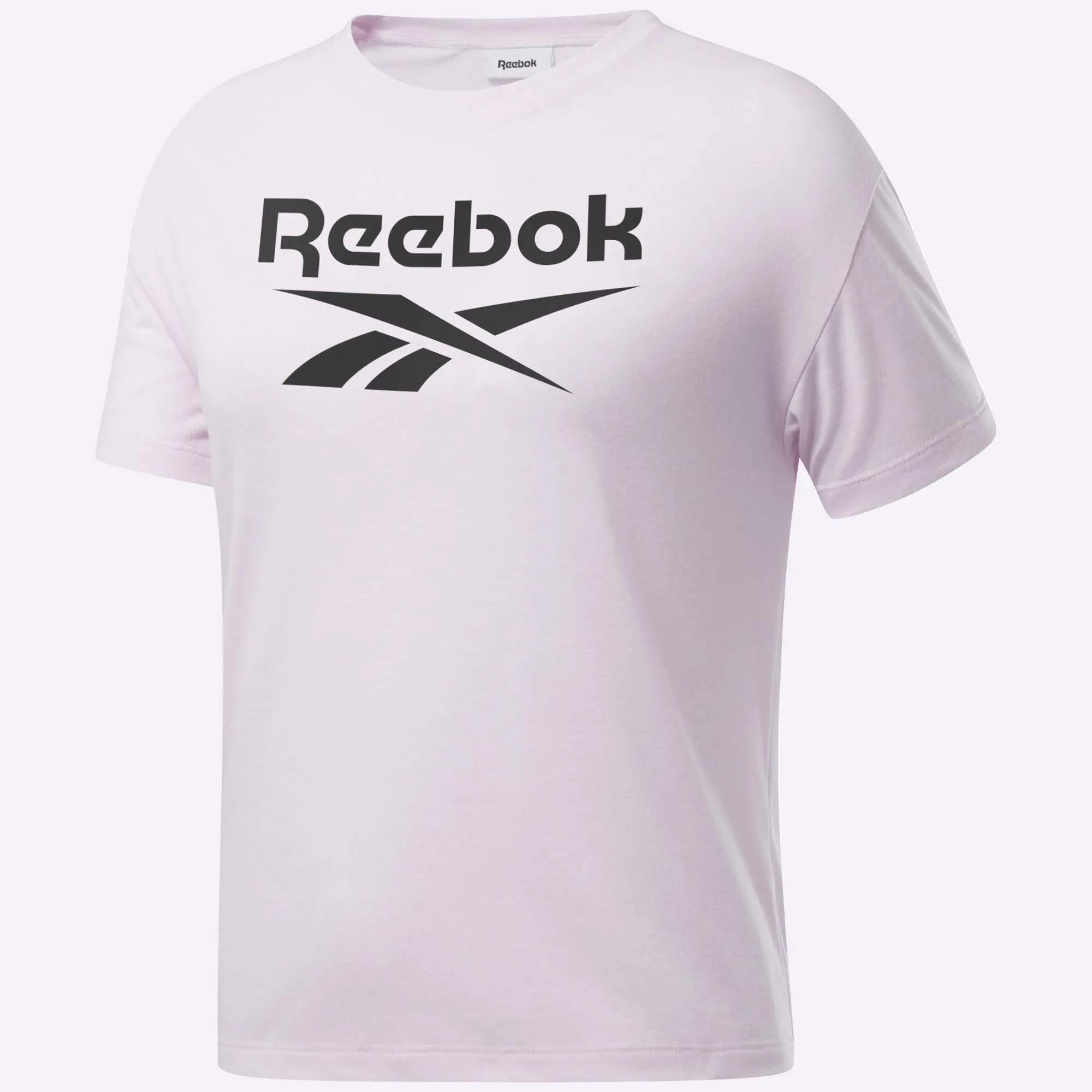 Reebok - Women's Workout Ready Supremium Logo Tee- PIXEL PINK