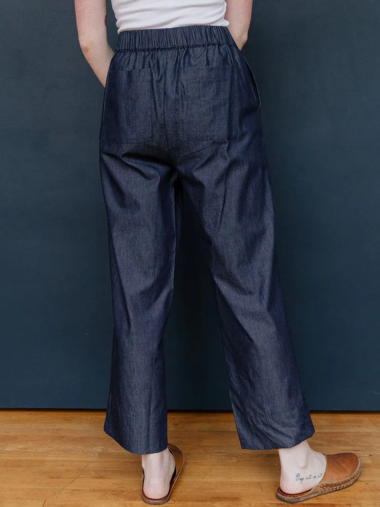 Rosie Pant - Blue Denim