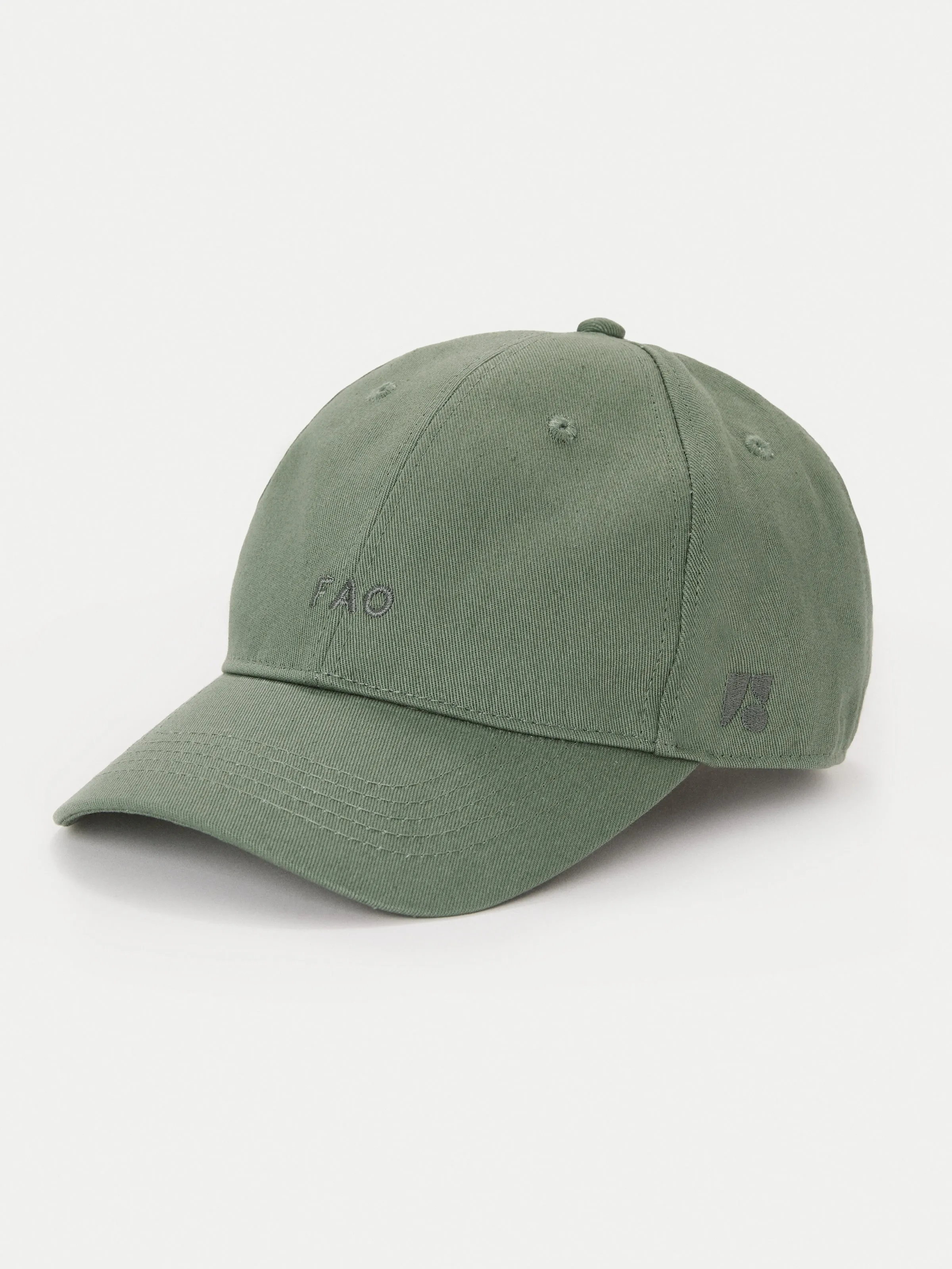 The Garment Dyed Dad Cap in Agave