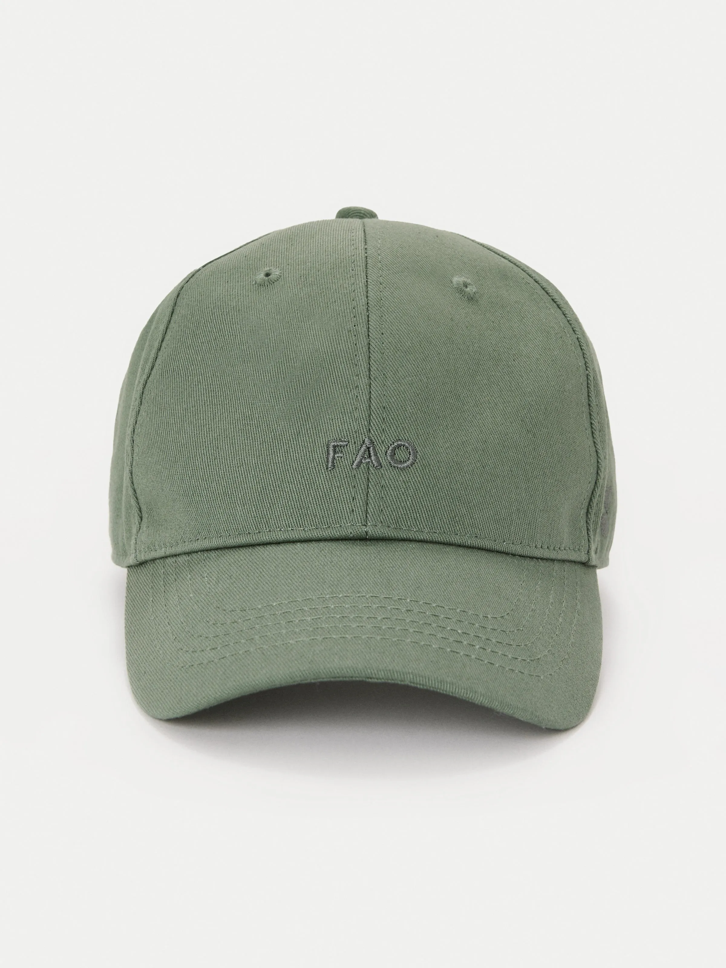 The Garment Dyed Dad Cap in Agave