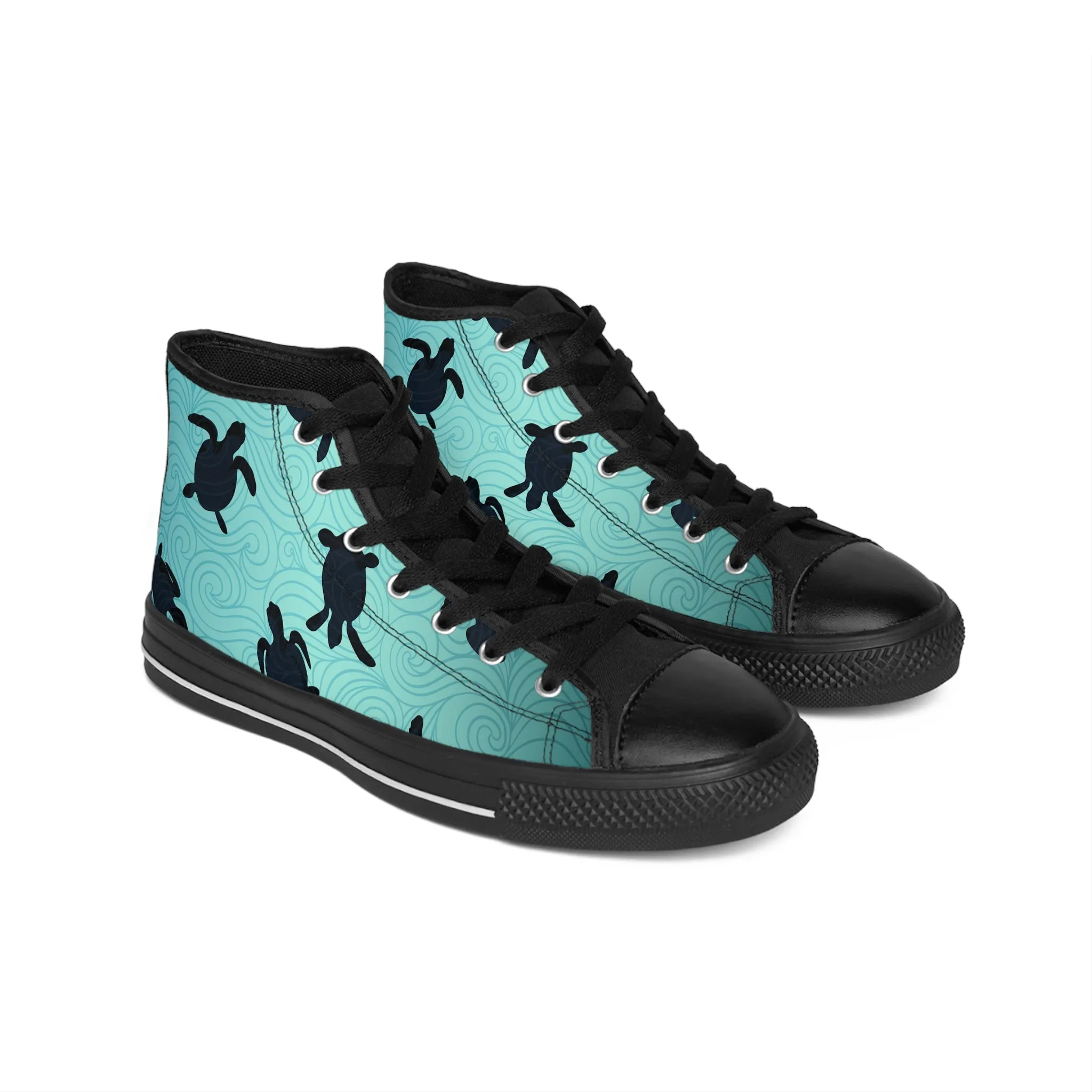 Turtles and Sea Women's Classic Sneakers